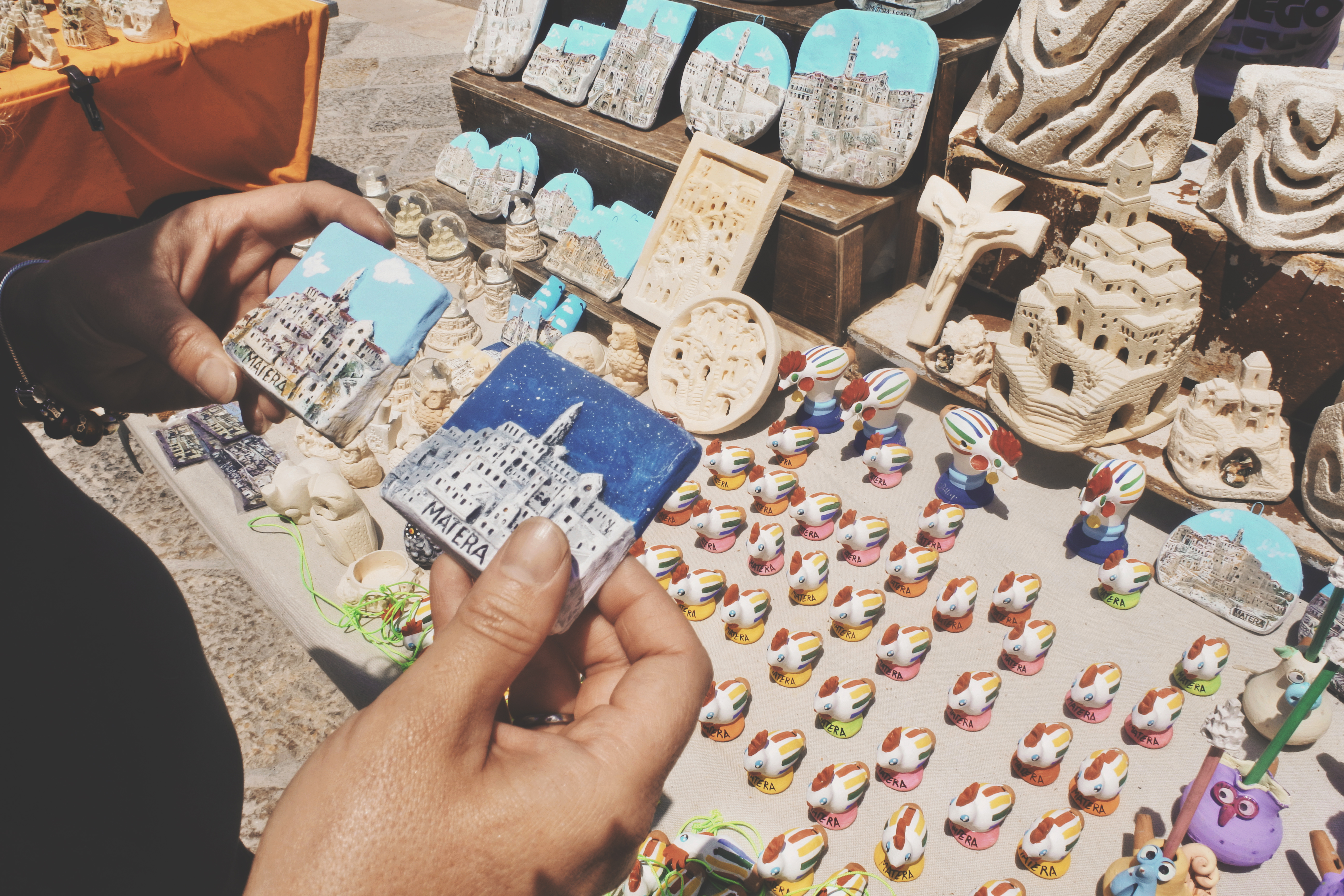 Gift Shopping in Matera